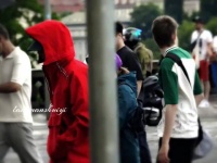 张晚意花少7红衣造型氛围感十足