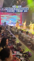外国友人在洛阳体验武皇盛宴