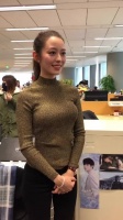 吉娜路透 身材好就是不一样