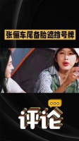 张俪车尾备胎德拍号牌