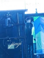 这个小梓渝帅成啥啦！彩排傻子有！好期待明天的音乐节