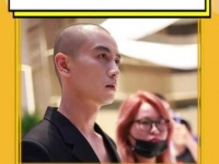 陈晓光头造型亮相白玉兰颁奖礼，与顾盼生辉合体重现梦华录