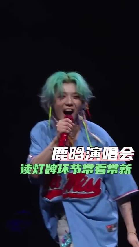 分不清蒸煮和粉丝谁更有才,~~ 鹿晗演唱会 灯牌 鹿晗