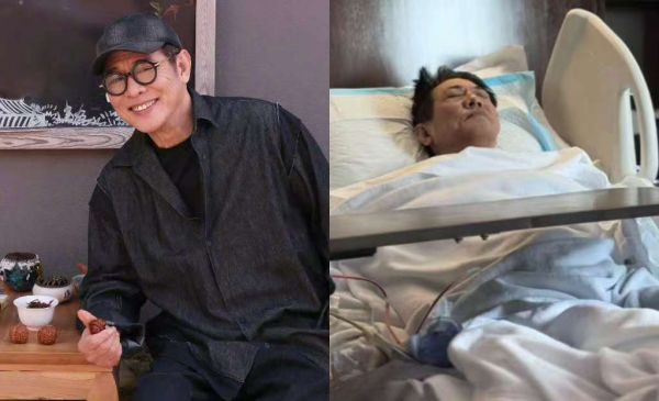 62岁李连杰生病住院后发文报平安：让大家担心了，我出厂咯