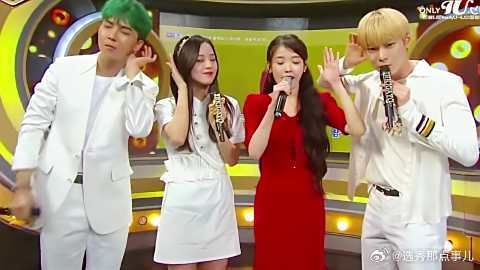 金智秀 iu SBS人气歌谣 palette