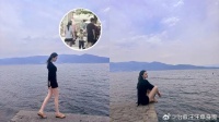 张馨予夫妇现身广州,何捷走前面好霸气,张馨予跟身后大长腿抢镜