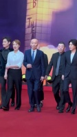 葛大爷走红毯怎么有种带小弟干架的感觉