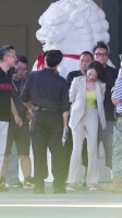 宋茜 曹骏 走戏都这么开心 《疾风劲草》 cr Logo