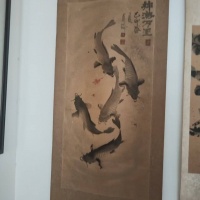 陈贞瑞《神游万里》：五鱼散游见天地