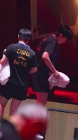 就是这么默契 王慢慢自从打了混双收拾东西速度也快了！一起下班真好