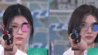 打不中吐舌头掩饰尴尬