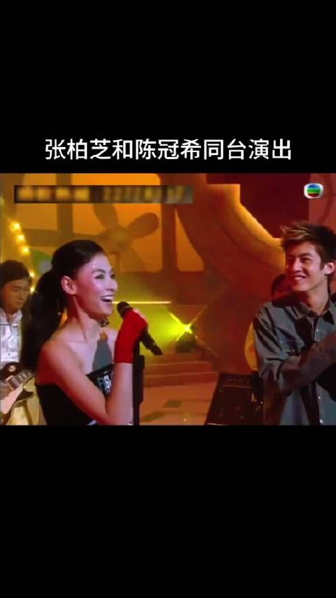 与陈冠希 同台倾情演出,眼神100%互动交流神回现场演出