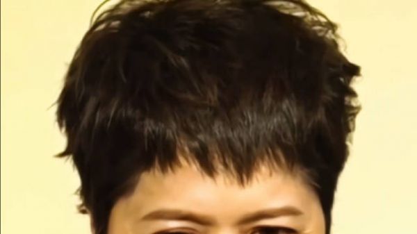 被称“短发界天花板”,邵美琪回应:不是天台吗?