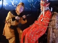 原来孙悟空吹仙气为唐僧松绑的戏是这么拍的迟重瑞，六小龄童！