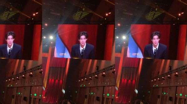 黄明昊担任金鸡奖颁奖嘉宾 帅气