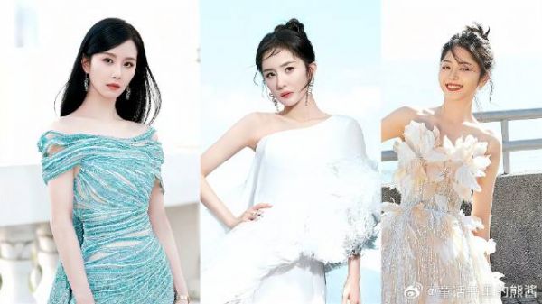 尖叫之夜众女星亮相红毯：杨幂红毯体态美爆，刘诗诗站在那就好仙