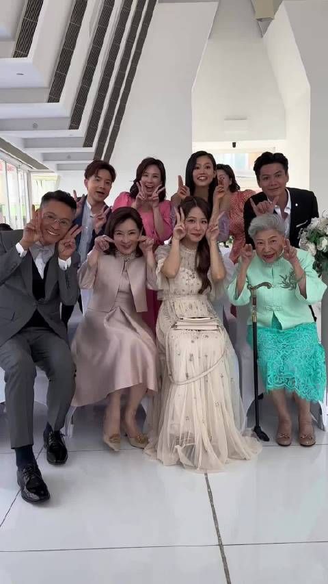 《金式森林》合影,罗兰太可爱了