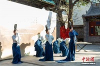 山西太原文殊寺钢笔画专题展“唤醒”百年古建