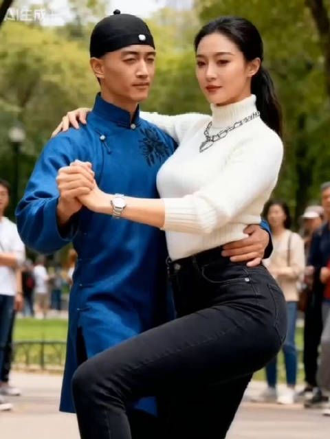 陈晓孙千同台竞技探戈对决青苹果乐园