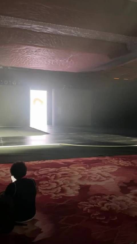 陈添祥鎏光盛典红毯穿纯白中式礼服亮相