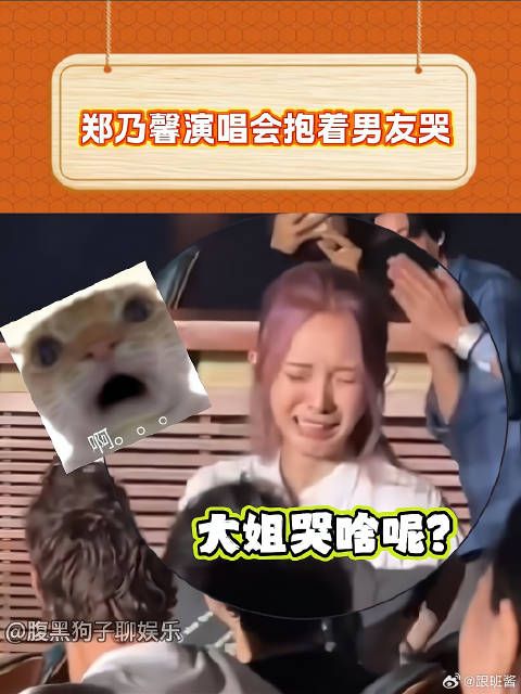 郑乃馨演唱会抱着男友大哭！此前曾公开骂中国厕所脏，还要给粉丝通灵