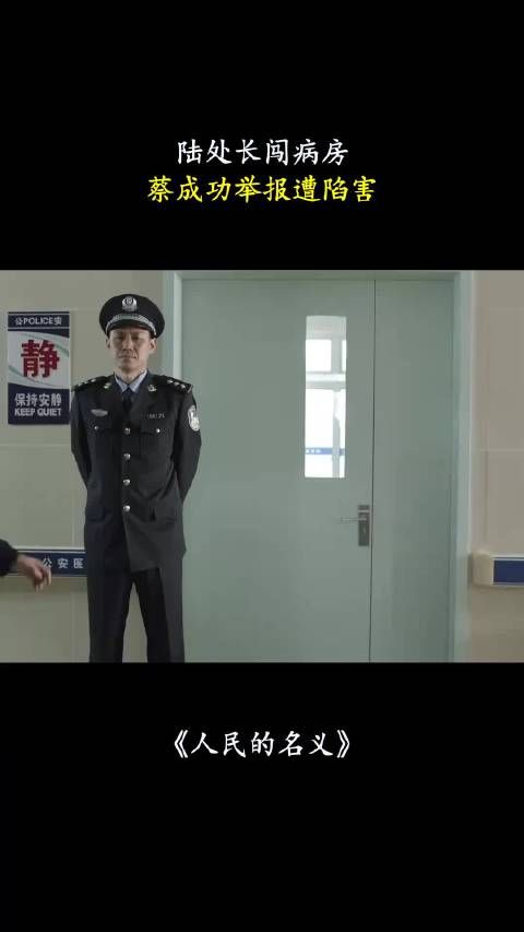人民的名义：陆处长闯病房，蔡成功举报遭陷害！