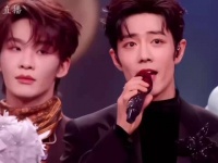 肖战跨年领唱一路生花，空灵嗓音引观众赞叹