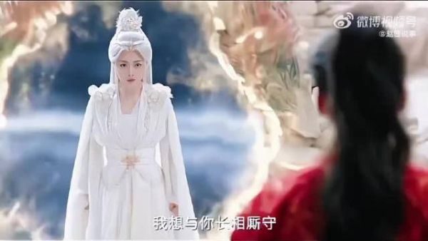 谭松韵白发神女造型惊艳，新剧《逍遥》甜虐双杀引期待