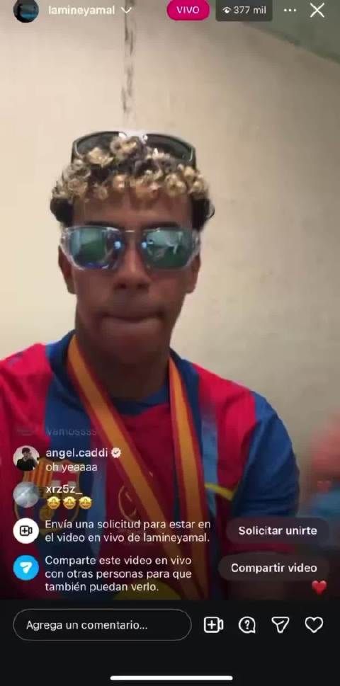 亚马尔直播中什琴斯尼抽烟出镜，镜头急转称不能播