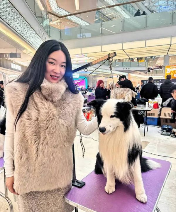 霍思燕还在赛场表示，希望中国原生犬种被看见。