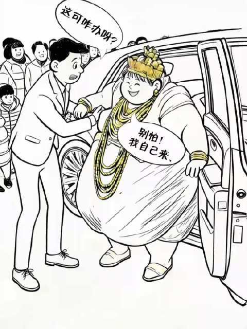 请问有这样的新娘子你会几点回家? 哈哈太搞笑了