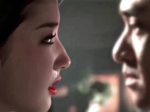 听说这里本来是要真亲的，但是因为当时刘亦菲年纪太小