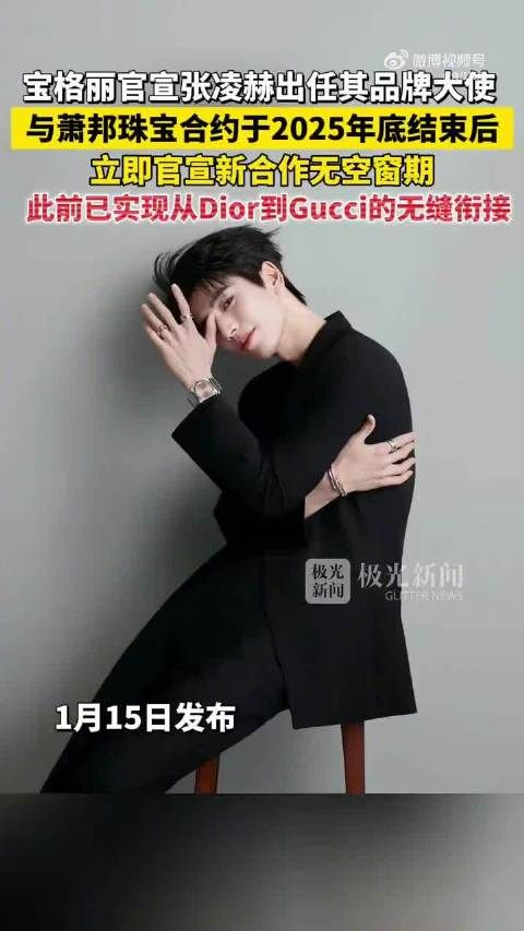 张凌赫回应宝格丽：探索源自“永恒之城”罗马的 隽永魅力