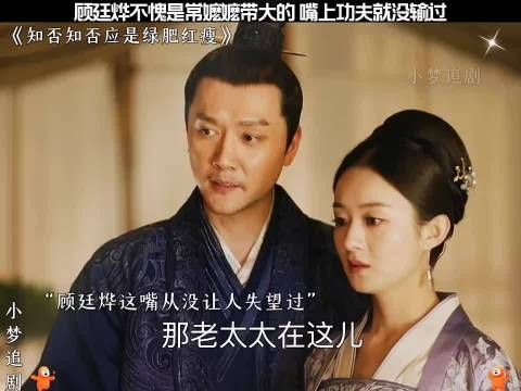 顾廷烨嘴上功夫强，常嬷嬷教导有方