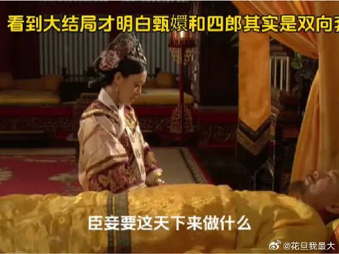 甄嬛传：皇帝唯爱纯元，甄嬛恨透皇帝，杏花微雨原是错误