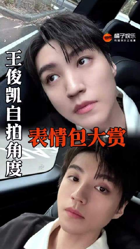 王俊凯一发自拍,所有的表情包都吻了上来,王俊凯的抽象表情包又又又更新了