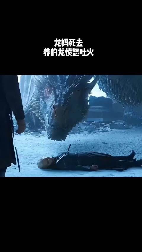 龙妈死去，养的龙愤怒吐火！
