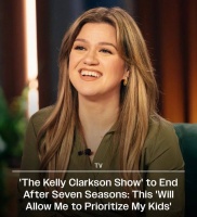 Kelly Clarkson 访谈秀将取消，终结拍摄！