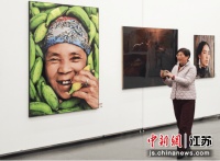 首届中国手机摄影大展江苏站巡展在江宁美术馆开幕