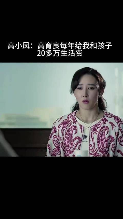 高小凤：高育良每年给我和孩子20多万生活费花式刷片挑战一分钟视频创作季