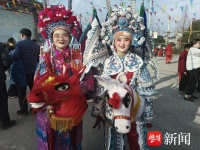 南京高淳路西小马灯41年后再度“舞”起！