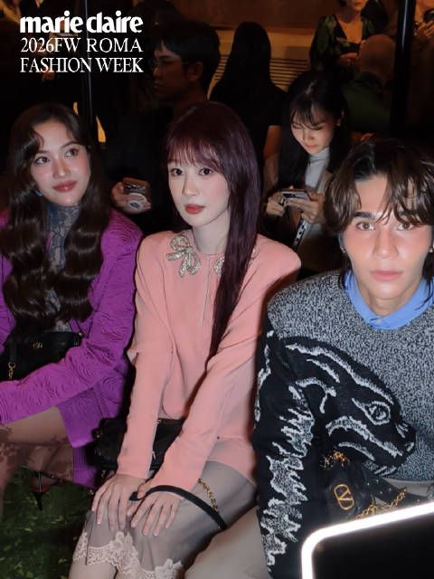 杨紫与freen、jeff同框大方交流