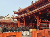 台南孔庙举行春祭致敬至圣先师孔子