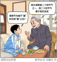 （图表·漫画）清明历法科普
