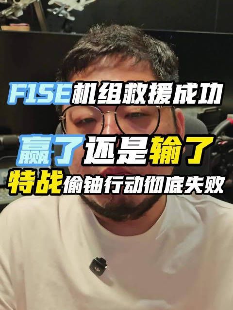 飞行员救着了 但是偷铀的事儿黄了