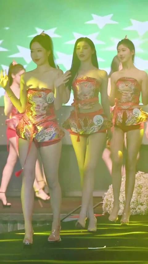 乱花渐欲迷人眼,诸将难分伯仲间!36届亚洲小姐众佳丽集体亮相!