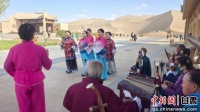 敦煌：非遗展演添彩文旅融合