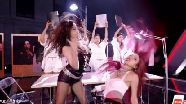 安崎庄法全开麦rap惊艳浪姐二公舞台