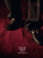 任豪亮相ELLETales拍摄现场状态沉稳