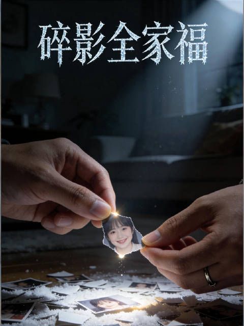 短剧·碎影全家福-第2集-客厅的地板上，全家福被撕成碎片，妹妹的照片还少了脸。爸妈攥着碎片，眼神变得冰冷：敢动我们家的